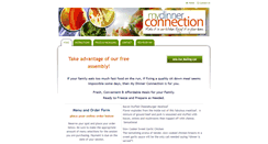 Desktop Screenshot of mydinnerconnection.com